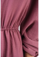 Rochie Only Onlmette O-Neck Rose Brown